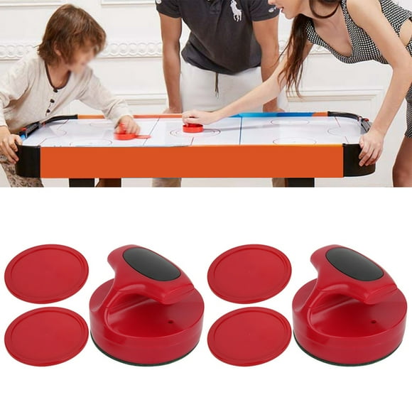 ABS Gran Tamaño Tabla De Hockey Conjunto De Hockey, 185 G Table Pucks De Hockey, Niños Para Adultos Diseño Ergonómico Para Todo Tipo De Mesas De Hockey