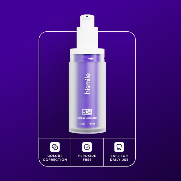 smile☆ HiSmile V34 Colour Corrector Serum, Teeth Whitening