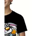 thumbnail image 4 of T-shirt à Col Rond pour Garçons avec Imprimé de Lapin de Pâques, Planche à Roulettes et Œufs - Cool, Léger et Confortable / T-Shirt d'Été Décontracté Lavable en Machine pour Occasions Festives, Vêtements/graphique Vibrant pour Garçons, 4 of 5