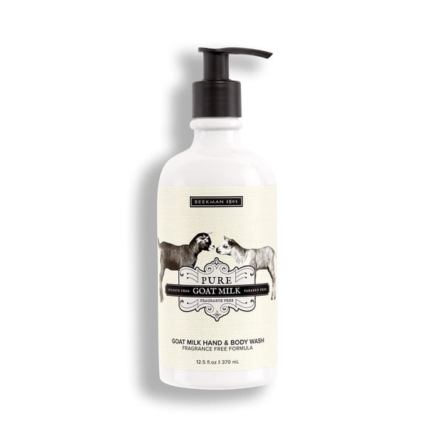 Jabón líquido para manos y cuerpo Beekman 1802 Leche de Cabra Pure 370 mL
