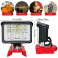 thumbnail image 4 of LED Work Light for Milwaukee M18 20V Lithium Battery Super Bright Jobsite Light Portable Flashlight for Camping Emergency Tools, 4 of 5