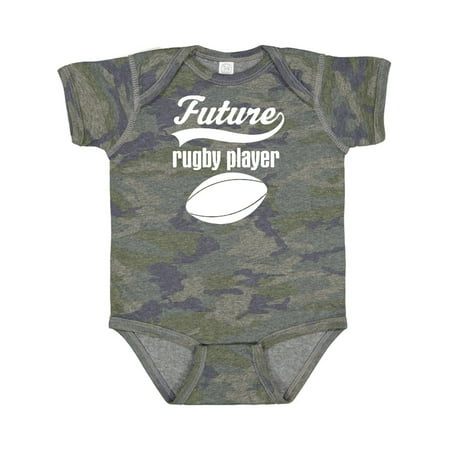 

Inktastic Future Rugby Player Gift Baby Boy Bodysuit