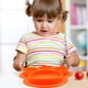 thumbnail image 5 of Advancent de cena para niños, alimentación de silicona, frutas, dividido, cuenco, forma de pata, vajilla de alimentación, juguete para Mostrada Naranja Advancent HA003350-03, 5 of 6