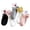 J, variant on Women's 5 Pairs Ribbed Cotton Crew Socks Soft Elastic Knit Material Comfy Breathable Socks Women Cute Lightweight Comfortable Solid Socks Daily Home Beach Travel Wear, J