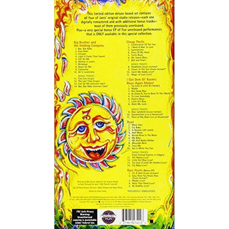 Box of Pearls: Janis Joplin Collection (CD) (Remaster) - Walmart.com