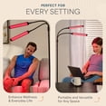 thumbnail image 4 of Lifepro Red Light & Near Infrared LED Lamp – 216 LED, Dual Head Design, 660nm & 850nm Modes – Adjustable Body Lamp for Home & Office, 4 of 9
