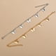 thumbnail image 4 of Tobilleras Ajustable Jumpingount Oro Plata Mariposas Colgante AP010425-01, 4 of 6