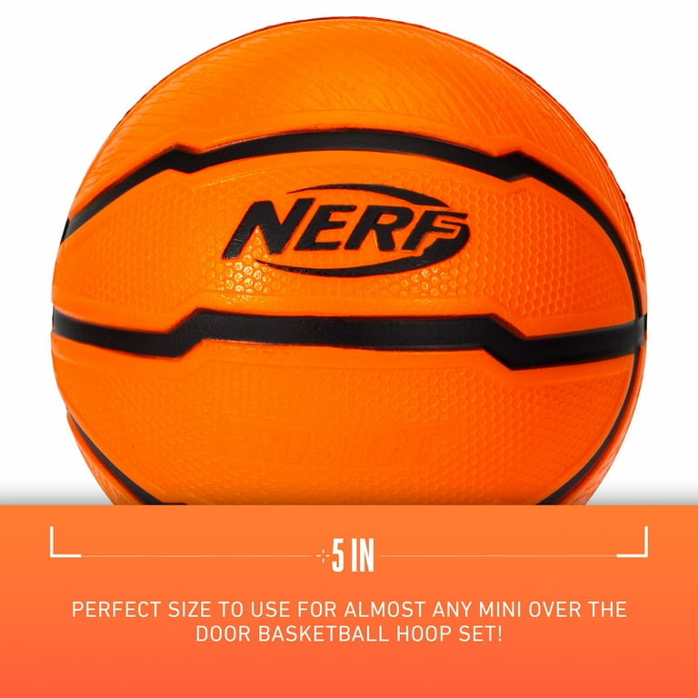Nerf Mini Foam Basketball, 5 Inch, Orange photo 2