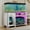 White, variant on Uforic Fish Tank Stand with Electrical Sockets, Cabinet for 55-75 Gallon Aquarium, RGB Lighting Strip Ideal for Turtle Enclosure, Lizard Habitat, Supports up to 900 Pounds, Black