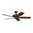 thumbnail image 5 of Kichler Lighting Canfield Patio Collection 52 Inch Canfield Patio Fan SBK, 5 of 10