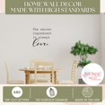 thumbnail image 3 of Kitchen Wall Art Stickers Secret Ingredient is Love Quote Decals Home Decor 12x12-Inch Black, 3 of 7