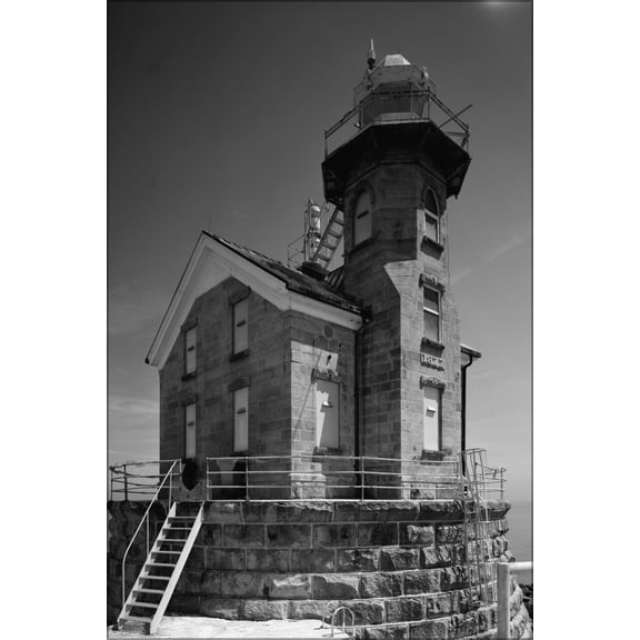 24"x36" Gallery Poster, Stratford Shoal Lighthouse, Long Island Sound, Connecticut)