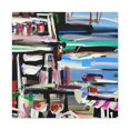 thumbnail image 2 of Beach Shops Abstraction - Canvas, 2 of 25