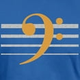 thumbnail image 3 of CafePress - Bass Strings T Shirt - Men's Fitted T-Shirt, 3 of 4