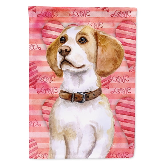 Beagle Love Garden Flag