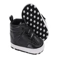 thumbnail image 2 of Fashion Baby Boys PU Shoes Footwear High Top Soft Sole First Walkers Antislip, 2 of 6