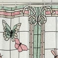 Mainstays Stain Glass PEVA Shower Curtain, 70" x 71"