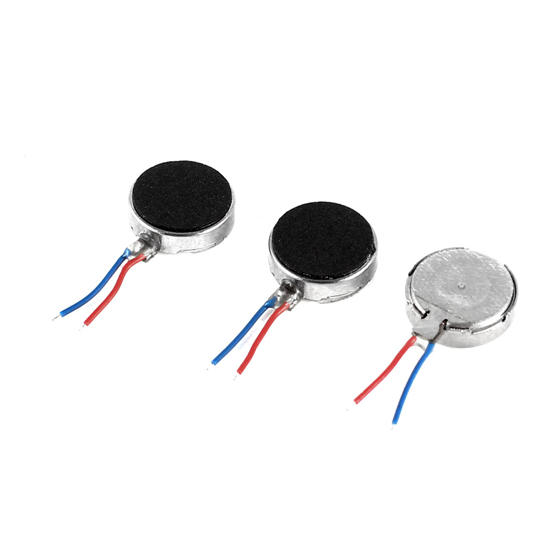 3V DC 2 Leads 10mm x 3.2mm Coin Mobile Phone Vibration Motor 3pcs