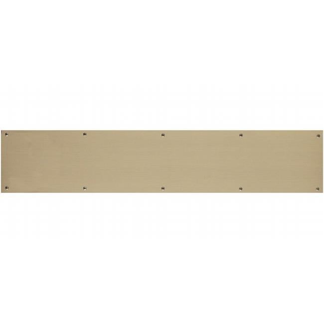 Brass Accents A09P0634609 6 x 34 in. Screw Mount Antique Brass Kick