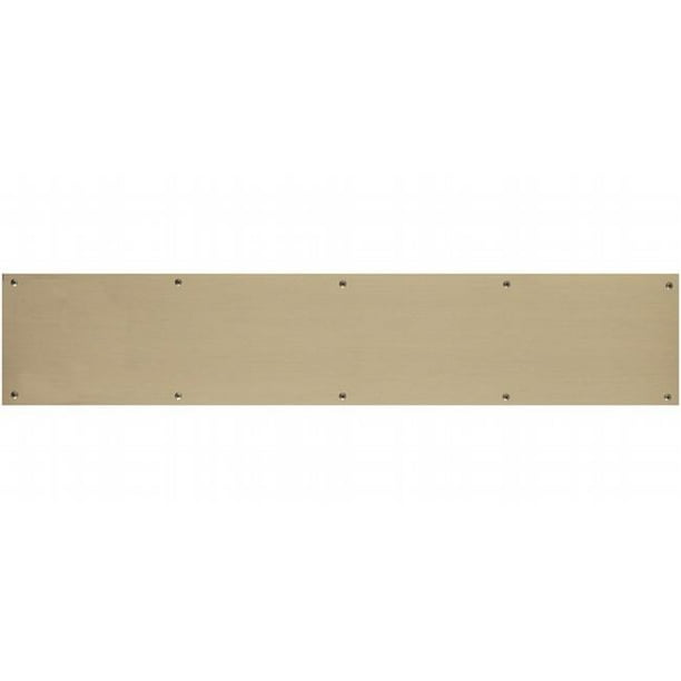 Brass Accents A09P0634609 6 x 34 in. Screw Mount Antique Brass Kick