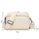 thumbnail image 3 of Bolso bandolera Tmvgtek Cuero Genuino Beige, 3 of 9