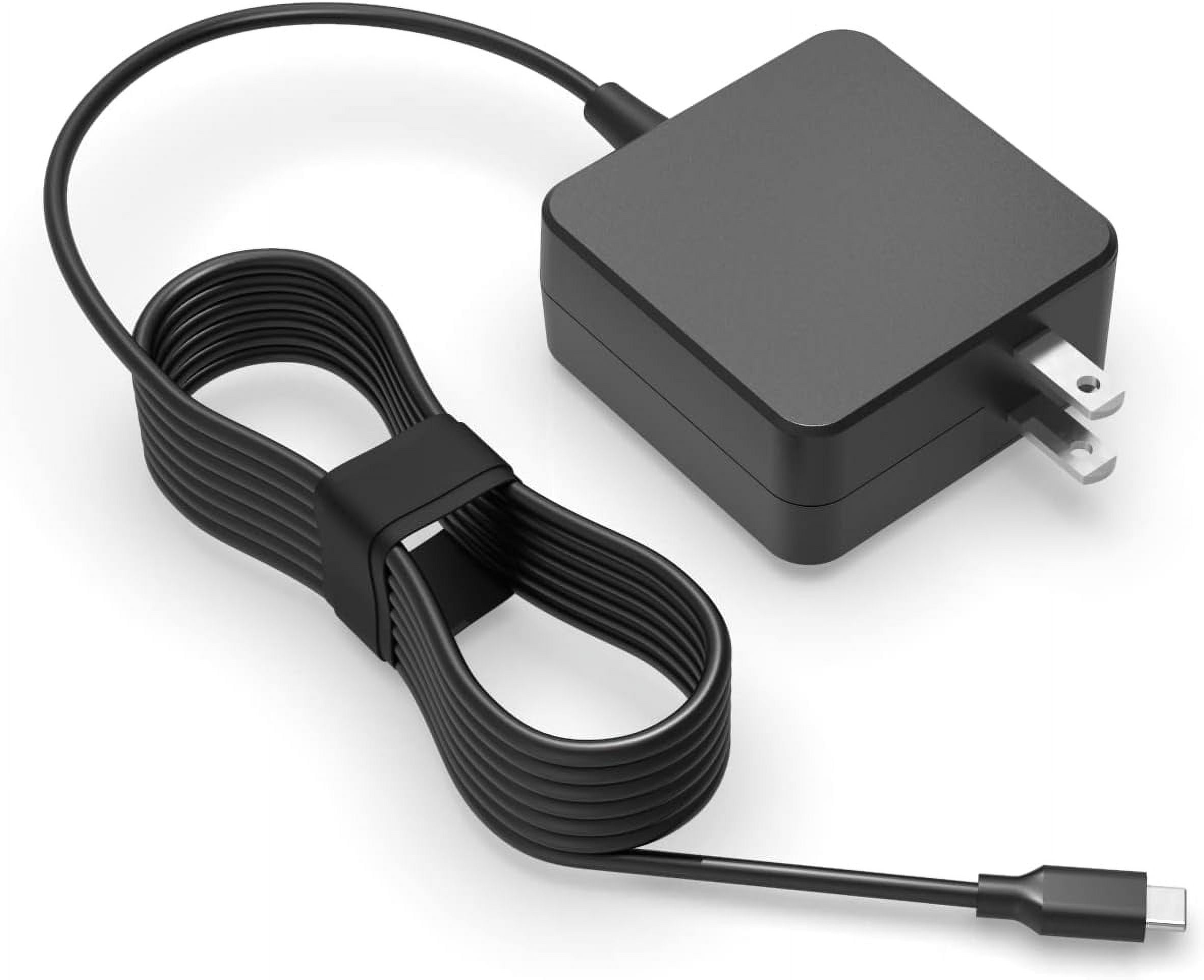 45W USB C Charger for Chromebook HP/ Lenovo/ Dell/ Acer/ Asus/ Samsung/ Google Chromebook Type C Laptop & Tablets & Phones, Google Pixel/ Samsung Galaxy S22 S23/ Huawei Matebook AC Adapter Power Cord
