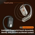 thumbnail image 4 of MPOW Touch Bluetooth 5.3 Open Headphones, Touch-control Non-in-ear Sports Headphones, Immersive Sound Effect Electroplating Earphones with Charging Case, 4 of 12
