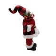 thumbnail image 1 of Wosthever Muñeco Feliz Navidad Santa Claus adorno de pie fiesta de año nuevo DIY artesanía escena decoración Navidad Año Nuevo regalos para niños Kits de decoración para fiestas No.01, 1 of 6