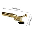 thumbnail image 3 of Japceit Butane Gas Torch Head, Multi Function Culinary Blowtorch Attachment for Cartridge, Cooking Tool for Caramelizing, Roasting, Grilling, Home Kitchen Use, 3 of 6