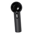 thumbnail image 1 of Ventilador de mano pequeño de 17 cm, ventilador de refrigeración con carga USB, pantalla Digital para verano caluroso, ventilador Personal negro con, 1 of 9