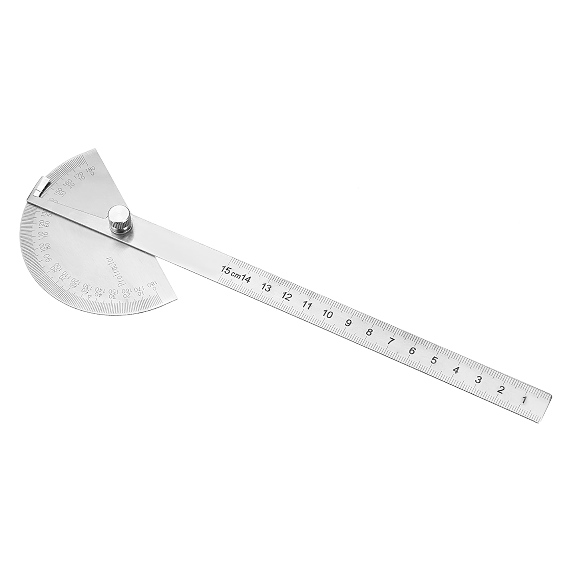 Measuring Angle Arm Stainless Steel Protractor To Find Tool Steel 180 BB