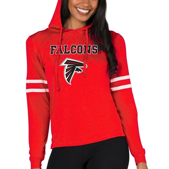 Women's Concepts Sport  Red Atlanta Falcons Marathon Lightweight Lounge Pullover Hoodie
