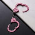 thumbnail image 4 of Tingzi Cat Handcuffs Toy Cat Handcuffs Funny Cat Handcuffs Mini Cat Handcuff Mini Cat Handcuffs Cat Photography Props Stainless Steel Pet Toy Handcuffs Mini Pet Handcuff Suitable for Most Pets, 4 of 6
