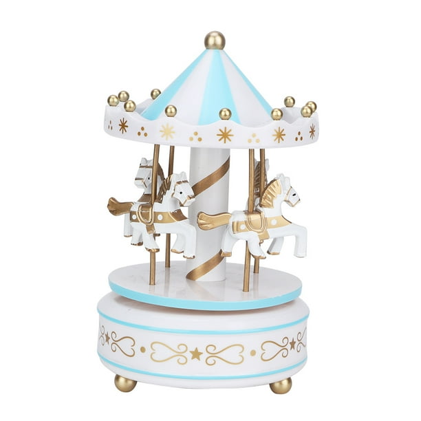 Caja de música, Merry GO Round Music Carrusel Caja de música Regalo de cumpleaños Adaptado para la perfección Jadeshay A