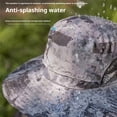 thumbnail image 3 of CHUANK Solar Fan Outdoor Fishing Hat  Men Sun Hat with 2 Solar Fans  3 Speed Adjustable - Effective Sun Protection - Breathable Mesh Material - USB/Solar Powered - Ideal for Fishing  Gard, 3 of 4