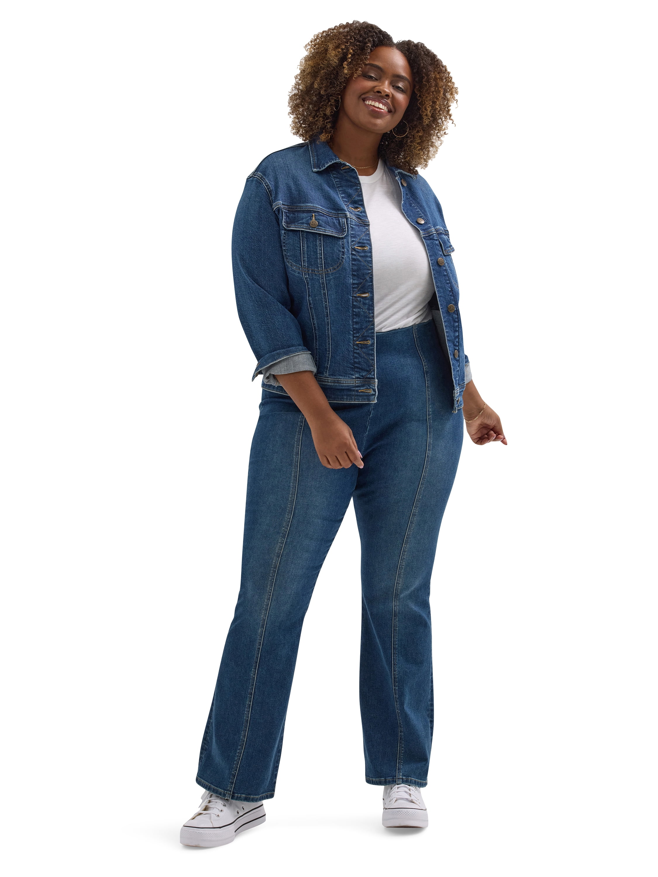 Lee® Women's Heritage High Rise Pull On Flare Jean, Sizes XS-4X