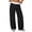 Black, variant on EMMIOL Women's Y2K Vintage High-Waisted Baggy Wide-Leg Jeans Contrast Wave Stitching Washed Denim Pants Streetwear