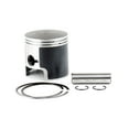 thumbnail image 2 of Piston Kit .75mm Over 72.75mm Bore Compatible with 1990-2006 Polaris Trail Blazer 250 2000-2002 Xplorer 1985-1999 Trail Boss 244cc 2-Stroke ATV 3083942 3083546, 2 of 2