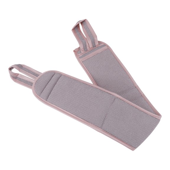 Unique Bargains 1 Pc Solid Body Scrub Towel Exfoliating Towel Light Purple