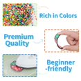 thumbnail image 4 of Kit de manualidades Fuse Beads QUEFE 11800 unidades, 36 colores para niñas mayores de 5 años, 4 of 7