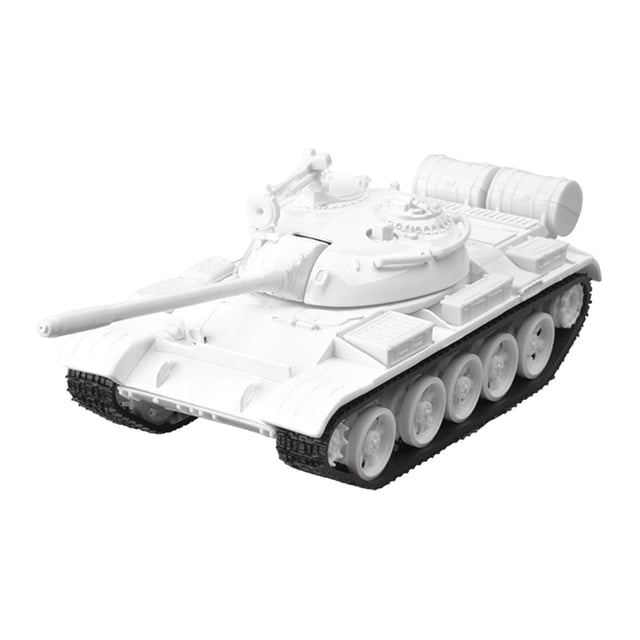 Modelo de Aleación 1:48 Escala Manualidades DIY Versión pintada a mano Modelo de de metal a presión para el hogar Accesorios de escritorio para el hogar Blanco SM SunniMix juguetes de tanque