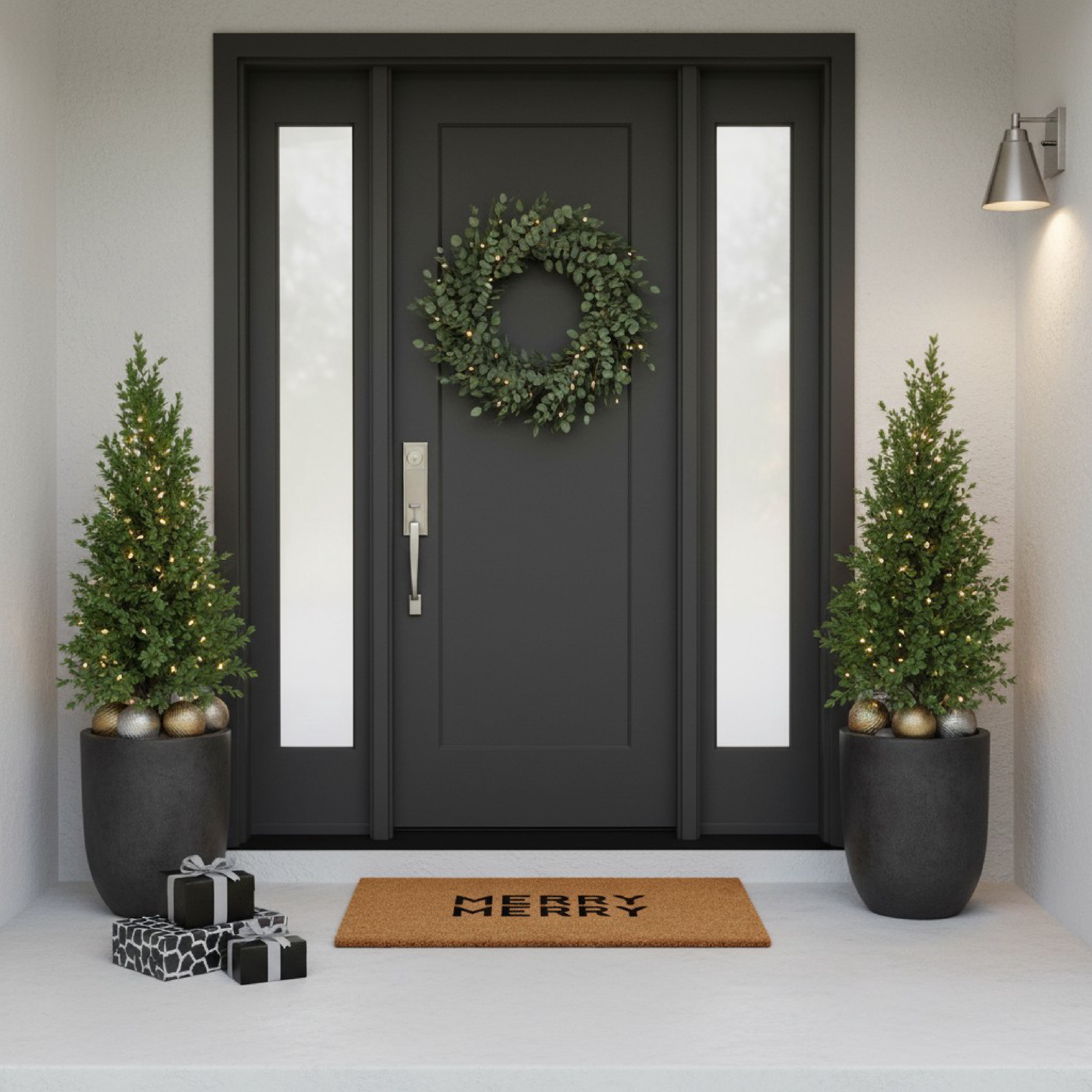 Calloway Mills 109052436 Modern Merry Doormat 24" x 36"