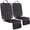 Red Line 2PCS, variant on Car seat Protector,UMJWYJ 1Pack Car Seat Protectors for Child car seat - Large Particle Silica Gel Non-Slip Base Material