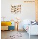 thumbnail image 4 of ZHAOCHENG Decoración de pared para colgar fotografías en macramé con luces de cadena, guirnalda de cuentas de madera estilo bohemio, soporte para tarjetas con 45 clips para dormitorio, sala de estar,, 4 of 5