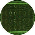 thumbnail image 1 of Ahgly Company Indoor Round Persian Green Traditional Area Rugs, 4' Round, 1 of 1