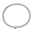 thumbnail image 2 of Simple and stylish metal bracelet suitable for men, 2 of 4