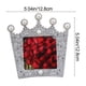 thumbnail image 3 of Marco de perlas europeas Oro plata | Decoración del hogar inspirada en resina al estilo francés | Marco de fotos de boda • Lente resistente a arañazos en alta definición • Sobremesa, tapices de, 3 of 6