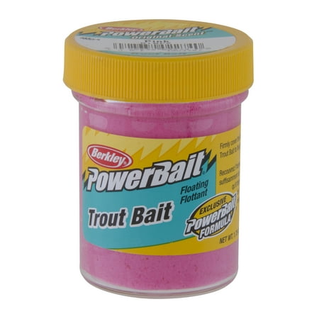 Berkley PowerBait Trout Dough Bait Pink (Best Bait For Hatchery Trout)