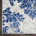 thumbnail image 5 of Nourison Whimsicle Bohemian Floral Ivory Navy 7' x 10' Area Rug, (7' x 10'), 5 of 9