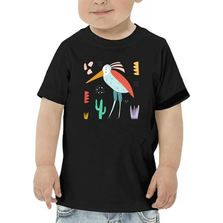 

Funny Kids Heron Drawing T-Shirt Toddler -Image by Shutterstock 3 Toddler